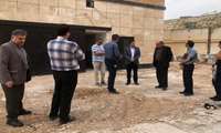 بازدید معاون توسعه مدیریت، منابع و برنامه ریزی دانشگاه از پروژه انبار استراتژیک دارو