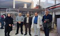 بازدید معاون غذا و دارو از واحدهای تولیدی لبنی و قوطی‌سازی در شهرستان فاروج